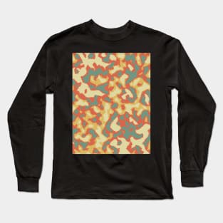 Vintage Camo Pattern Long Sleeve T-Shirt